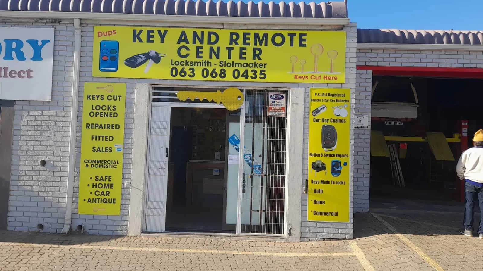 Dups Key and Remote Center